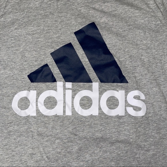 ❗️ADIDAS, gray shirt! - Picture 2 of 3